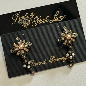 NWT Park Lane Gold/Rhinestone Earrings
